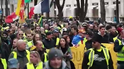 Decimosexto sábado de protestas de los chalecos amarillos
