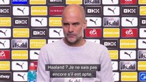 Guardiola incertain pour Haaland