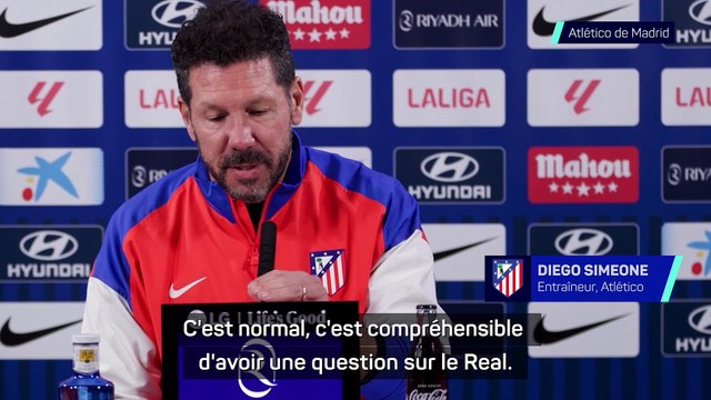 Simeone : Un très grand match contre le Real