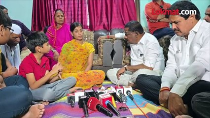 मृत महादेव मुंडेंचे कुटुंबीयांनी धसांसमोर मांडली व्यथा..आई, पत्नीला अश्रु अनावर