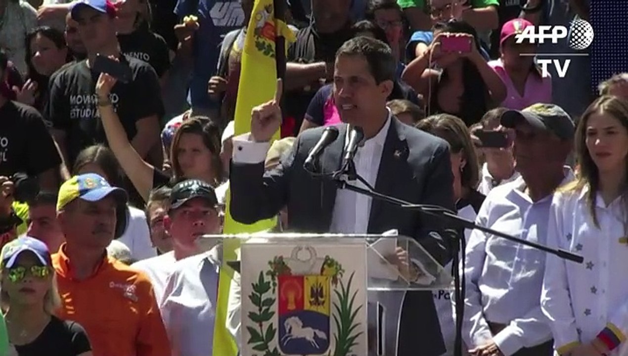 Guaidó: el 23 de febrero ingresará ayuda humanitaria a Venezuela