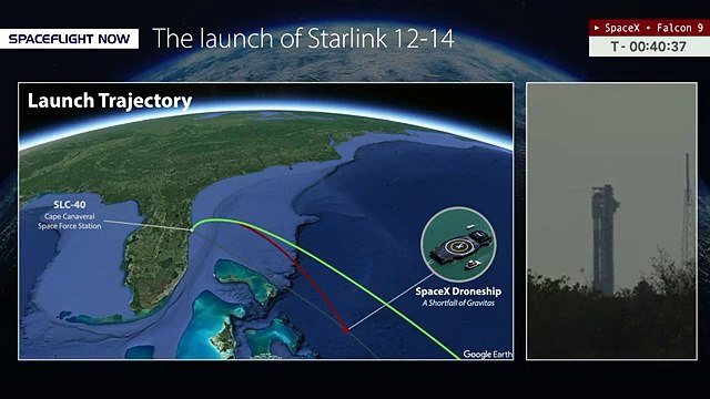 Watch live: SpaceX Falcon 9 rocket launches from Cape Canaveral with 23 Starlink satellites