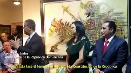 Leonel Fernández se opone a la modificación de la constitución