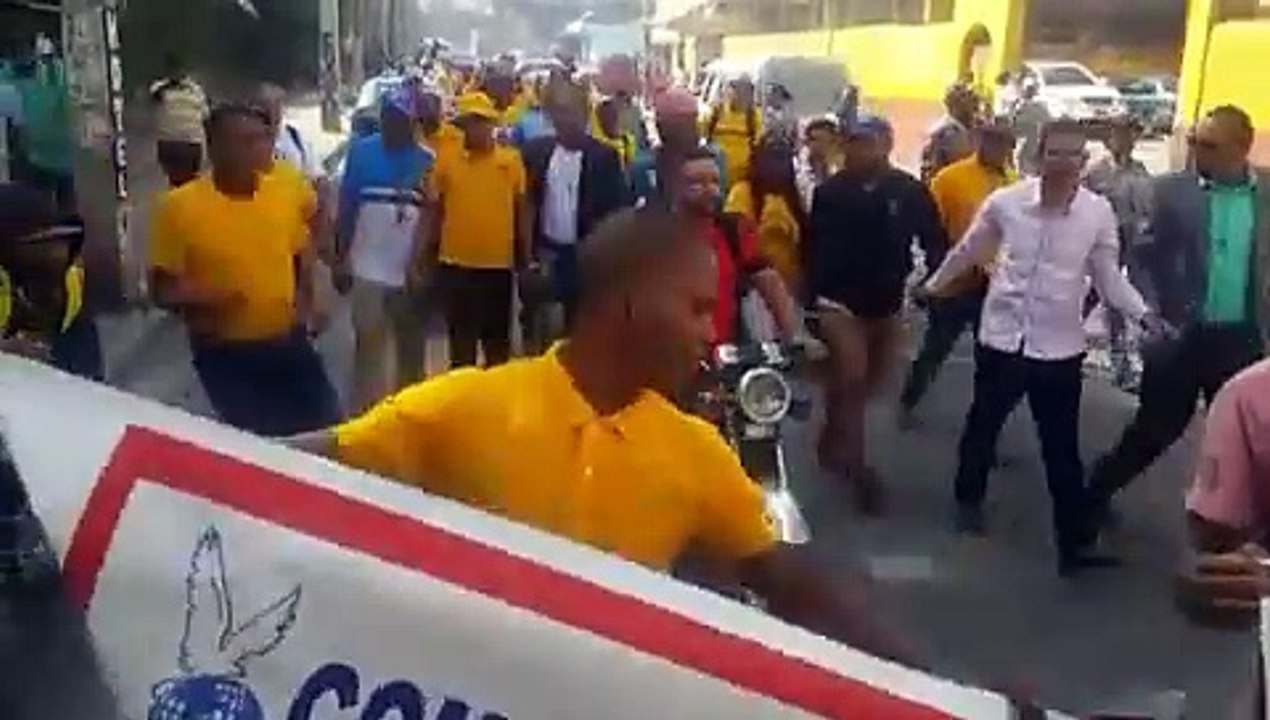 Protesta en los Alcarrizos