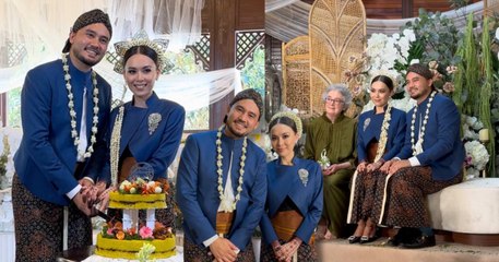 Majlis Resepsi Siti Saleha & Joshua Fitton di Melaka, Tampil Adat Jawa!