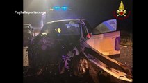 Puglia: due morti in un incidente stradale tra Acquaviva delle Fonti e Gioia del Colle (Bari)