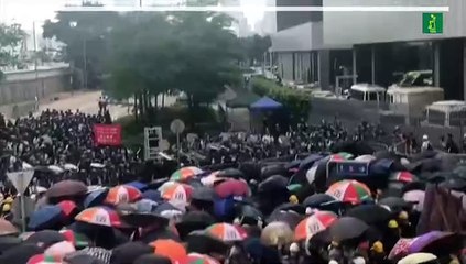 Protestas sacuden Hong Kong