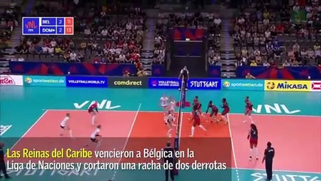 Las Reinas del Caribe vence a Bélgica en Liga de Naciones