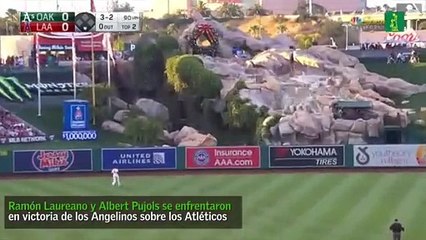 Laureano Y Pujols Se Enfrentaron En Triunfo De Los Angelinos