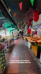 "Exploring the vibrant energy of Khaosan Road, Bangkok! 🎉 From street food to quirky shops 🍜✨