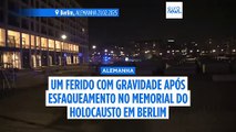 Esfaqueamento no Memorial do Holocausto em Berlim. Suspeito é um jovem requerente de asilo