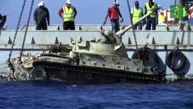 Jordania inaugura un museo militar submarino en el mar Rojo