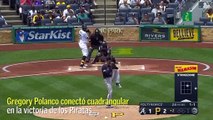 Gregory Polanco la sacó en victoria de los Piratas