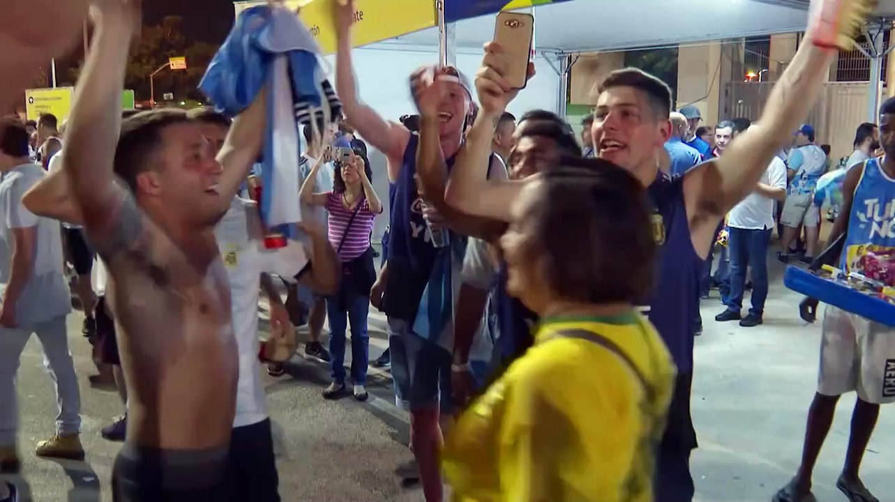 Argentinos celebran