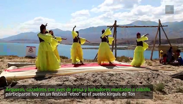 Deportes tradicionales se dan cita en festival étnico de Kirguistán