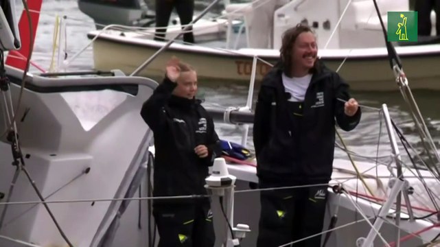 Greta Thunberg llega a Nueva York y pide parar guerra contra la naturaleza