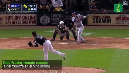 Mets ganaron a última hora con sencillo de Todd Frazier