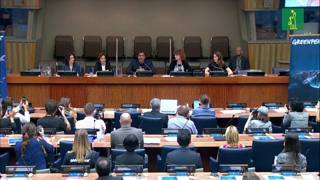 Actor español Bardem exigió en la ONU un tratado global de los océanos