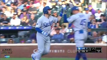 Dodgers conectaron 6 jonrones para vencer a Colorado