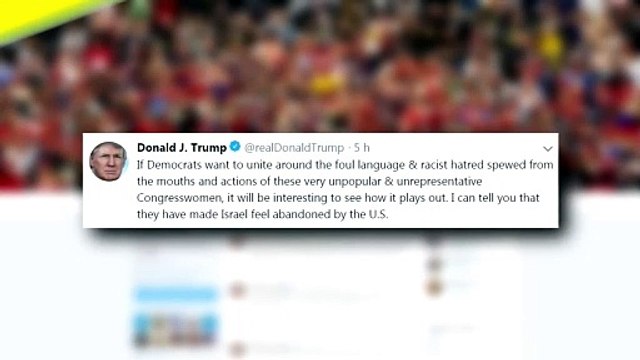 Trump llama racistas a las congresistas a las que pidió volver a su país