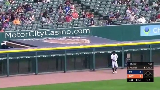 Willy Adames disparó cuandrangular