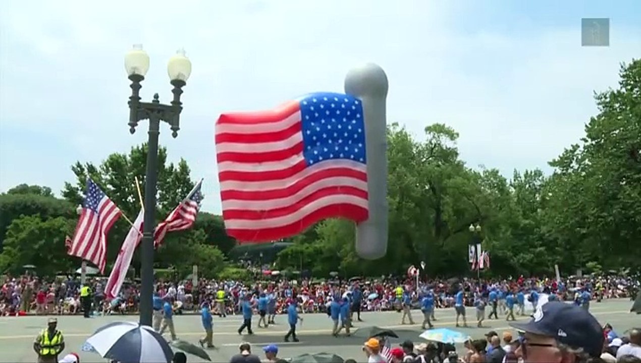 Trump Celebró el 4 de julio entre derroche y polémica