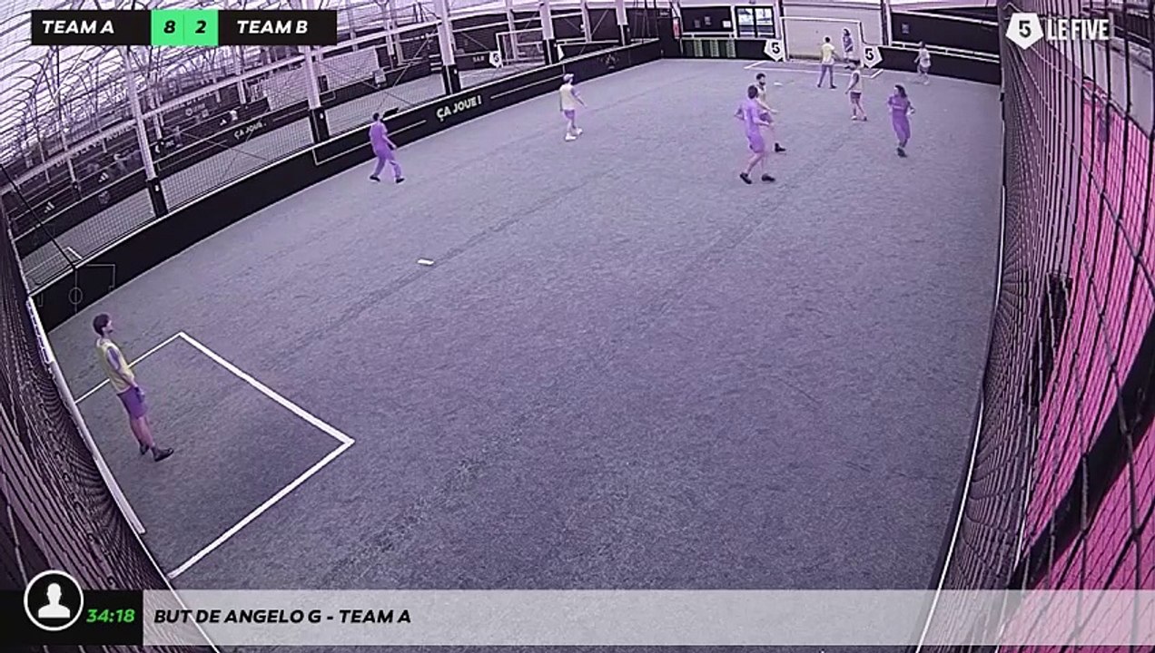 But de Angelo G - Team A