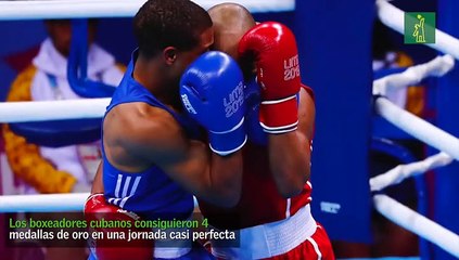 Boxeo cubano masculino dominó Lima 2019