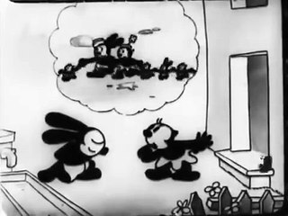 Oswald The Lucky Rabbit in SUICIDE SHEIK 1929