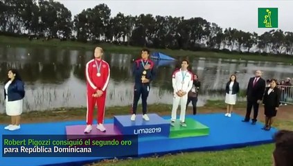 Así se escuchó el Himno Nacional en el segundo oro dominicano