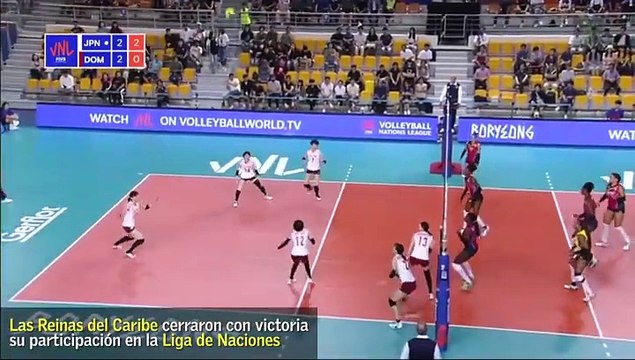 Reinas del Caribe vencieron a Japón en Liga de Naciones