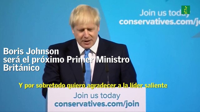 Boris Johnson es elegido líder del Partido Conservador británico