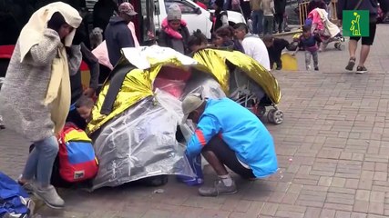 Migrantes venezolanos piden a Lenín Moreno abrir su corazón