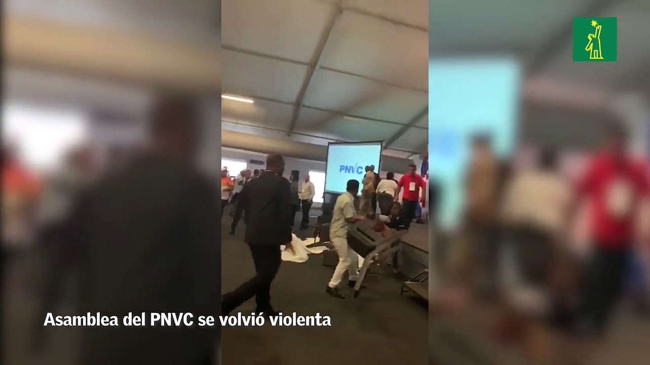 Asamblea del PNVC concluye a sillazos y con heridos