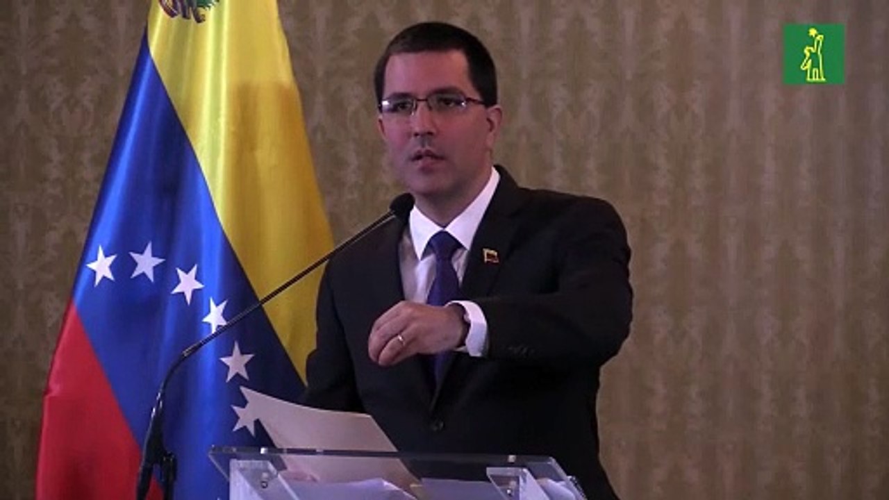 Arreaza reacciona a las nuevas sanciones de EE.UU a Venezuela
