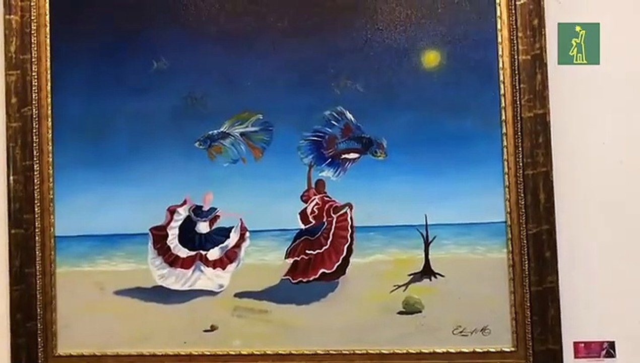 Exposición “Color, vida y folclor: Casandra Damirón”