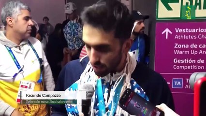 Campazzo: "Los títulos se festejan, sea cuál sea el torneo"