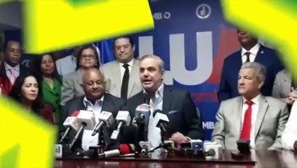 Luis Abinader: Danilo Medina le ha devuelto al país el estado de tranquilidad que se había perdido