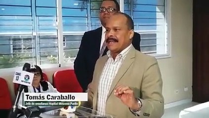 Tomas Caraballo, jefe de enseñanza del Hospital Francisco Moscoso Puello