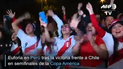 Copa América: euforia de peruanos por pase a la final