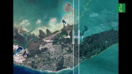 El 60% de la isla de Gran Bahama está bajo el agua por los efectos de Dorian