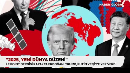 Fransız dergisinden dikkat çeken kapak: Erdoğan, Trump, Putin ve Şi'ye yer verdi