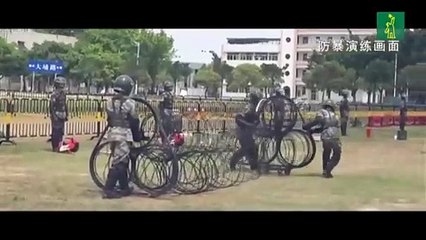 El ejército chino lanza serias advertencias a manifestantes en Hong Kong