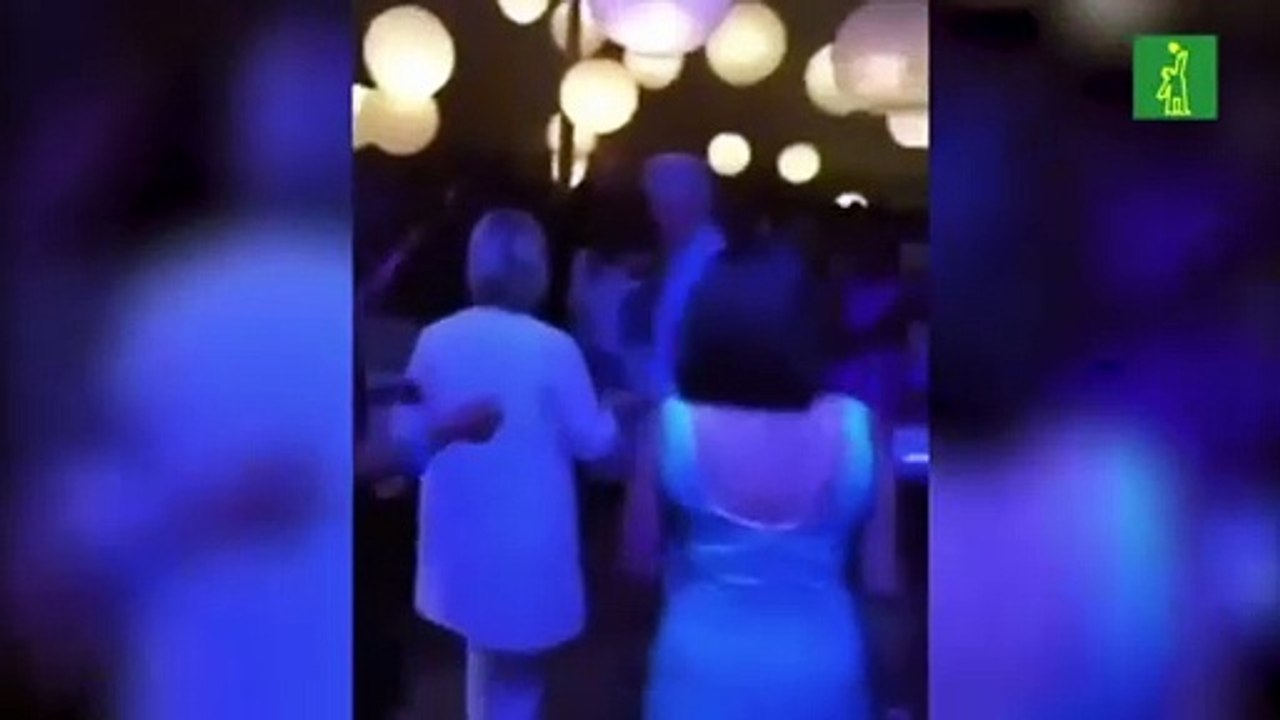Bill Clinton bailando en Punta Cana