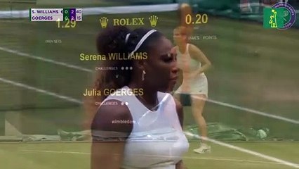 Highlights tercer round Serena Williams vs Julia Goerges