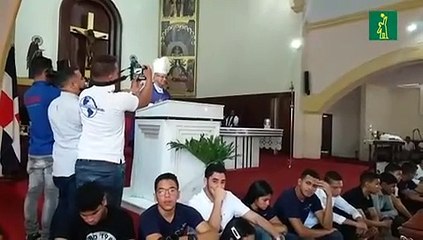 Misa a víctimas de accidente de tránsito en La Vega