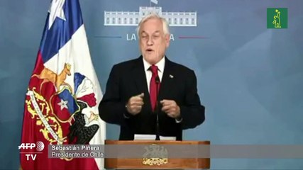 Chile decreta "estado de emergencia" tras caos en protestas