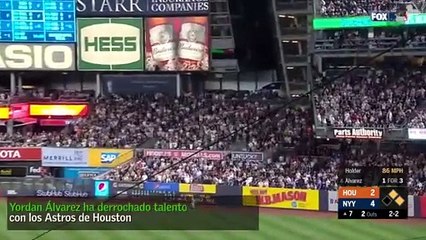 Yordan Álvarez es una promesa en los Astros de Houston