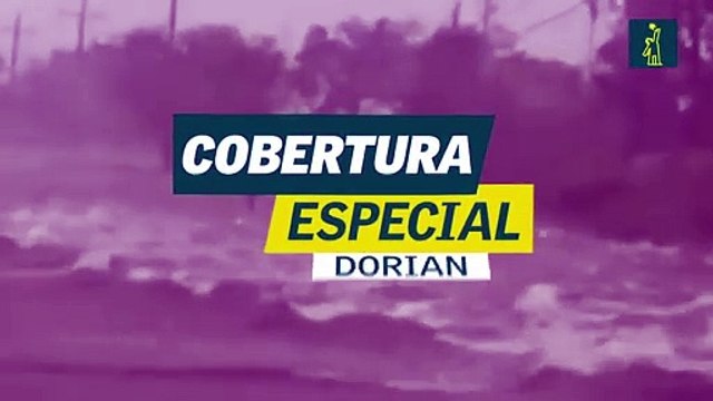 Paso del huracán Dorian por las Islas Vírgenes