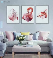 Decoración con flamencos